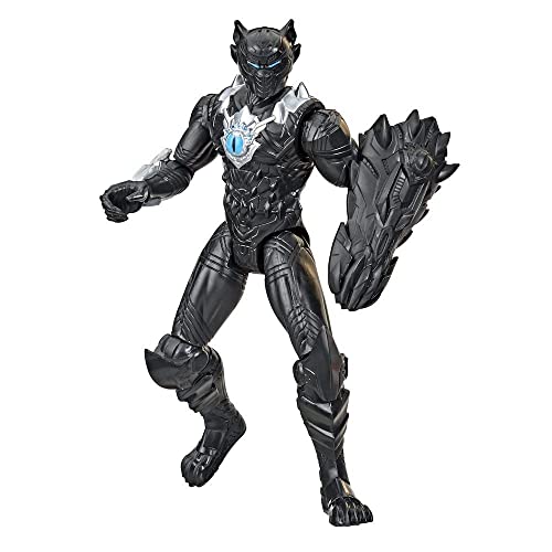 Marvel Hasbro Avengers Mech Strike Monster Hunters Black Panther, 15 cm große Action-Figur, Spielzeug für Kinder ab 4 Jahren, Multi, F4426 von Marvel