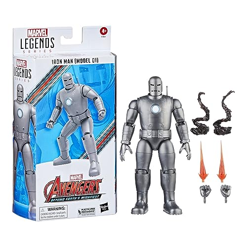 Marvel Hasbro Figur 60th Avengers – 15,2 cm Figur mit Zubehör – Iron Man – F7061 Marvel Hasbro Figur 60th Avengers – 15,2 cm Figur mit Zubehör – Iron Man – F7061 von Marvel