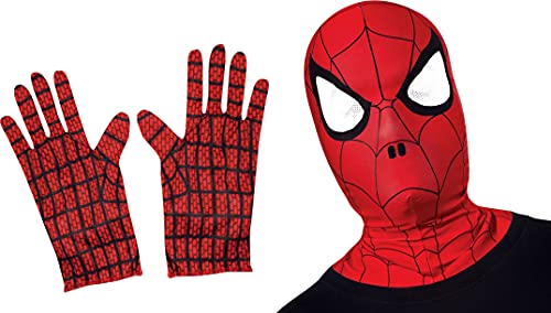 Marvel – I-32985 – Spider-Man-Set Maske und Handschuhe – Einheitsgröße von Rubie's