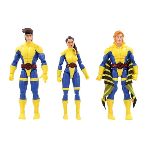 Marvel Legends Series Banshee, Gambit & Psylocke X-Men 60th Anniversary Actionfiguren-Set, 15,2 cm Actionfiguren von Marvel