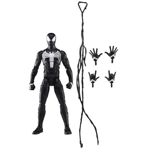 Marvel Legends Series Gamerverse Peter Parker Schwarzer Anzug Spider-Man Action-Figur mit detailgetreuen Accessoires, Spielzeug für Jungen, Mädchen und Fans, Superhelden-Figur zum Ausstellen Marvel Legends Series Gamerverse Peter Parker Schwarzer Anzug Spider-Man Action-Figur mit detailgetreuen Accessoires, Spielzeug für Jungen, Mädchen und Fans, Superhelden-Figur zum Ausstellen von Marvel