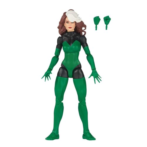 Marvel Legends Series Rogue, Uncanny X-Men Sammelfiguren, 15,2 cm, 2 Zubehörteile von Marvel