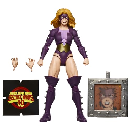 Marvel Legends Series Titania, Retro Marvel Superhelden Secret Wars Comics Action-Sammelfigur, Skala 15 cm von Marvel