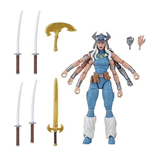 Marvel Legends Series X-Men Classic Spiral 15,2 cm Actionfigur Spielzeug, 8 Zubehörteile von Marvel