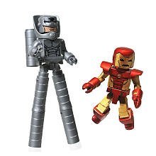 Marvel Minimates Collectible Action Figur 2er Pack – Neo Classic Iron Man/"Die Man von Marvel