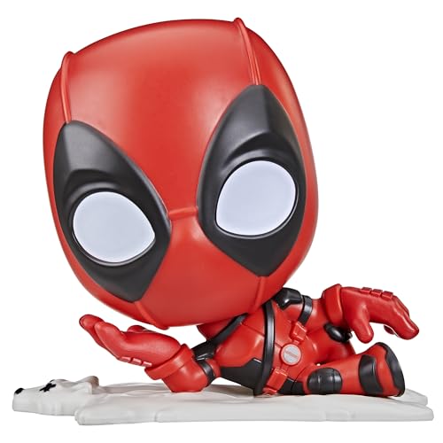 Marvel Motormouth Deadpool, elektronisches sprechendes Spielzeug (15 cm), Lichter & Geräusche, mehr als 50 Sätze, Superhelden-Spielzeug, ab 14 Jahren - Englische Version von Marvel