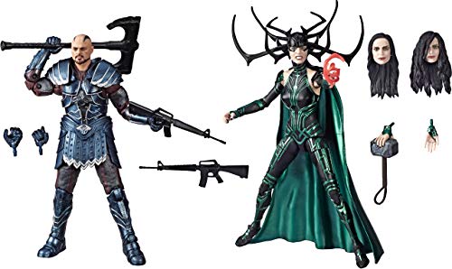 Marvel Mvl Legends 80th ANV 10: Skurge, Marvel Hela Actionfigur, 6 Zoll, Asgard, Glänzend, Fensterbox, Tabletop, 7+ Jahre, Aktionsfigur von Marvel