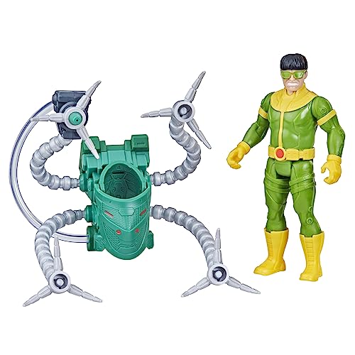 Marvel Spider-Man Aqua Web Warriors Doc Ock Actionfigur mit nachfüllbarem Wasserausrüstungszubehör, Actionfiguren für Jungen und Mädchen ab 4 Jahren von Marvel