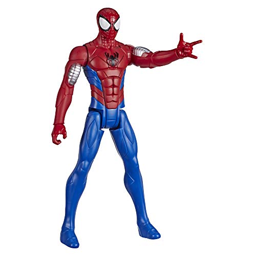 Marvel E85225X3 E73295L2 Spider-Man: Titan Hero Serie Armored Spider-Man, 30 cm große Superhelden Action-Figur von SPIDER-MAN