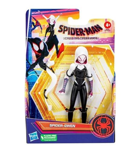 Marvel Spider-Man: Across The Spider-Verse 15,2 cm große bewegliche Actionfiguren-Kollektion (Spider-Gwen) von Marvel