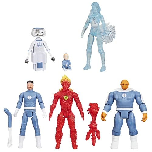 Marvel Studios The Fantastic Four Epic World of Action Marvel’s Erste Familie Set mit 6 Figuren Marvel Studios The Fantastic Four Epic World of Action Marvel’s Erste Familie Set mit 6 Figuren von Marvel