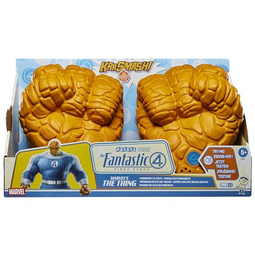 Marvel Studios The Fantastic Four: First Steps Marvel’s The Thing Trümmerfäuste mit Sound Rollenspielzeug Marvel Studios The Fantastic Four: First Steps Marvel’s The Thing Trümmerfäuste mit Sound Rollenspielzeug von Marvel