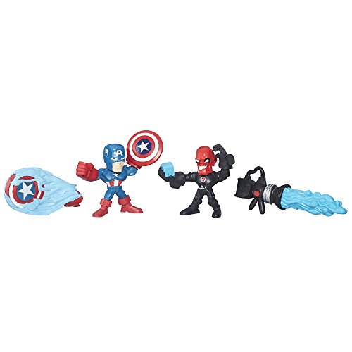 Marvel Super Hero Mashers Micro Captain America vs. Iron Skull 2-Pack von Marvel