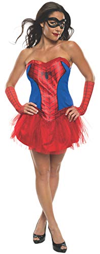 Rubie's offizielles Damen Marvel Spidergirl Tutu Kleid, Kostüm für Erwachsene - Groß Halloween von Marvel