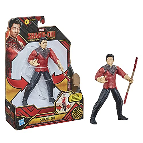 Shang Chi , F0960 Hasbro Marvel und die Legende der zehn Ringe Actionfigur Spielzeug mit BO Staff Attack Feature! für Kinder ab 4 Jahren von Marvel