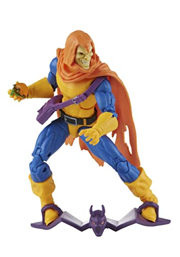 Spider-Man Marvel Legends Serie 15 cm große Hobgoblin Actionfigur Spielzeug, Spielzeug Biz inspiriertes Design, inklusive 3 Zubehörteilen: Glider, Kürbisbomb, Ranzen von Marvel