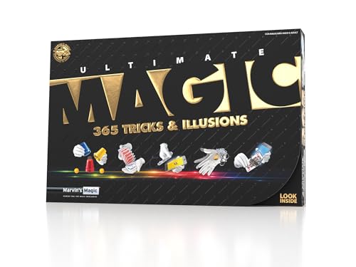 Marvin's Magic - Kids Magic Set - Ultimative Tricks & Illusionen | Zaubertricks für Kinder | Enthält interaktive Zaubertricks, Zauberbecher und Bälle + vieles mehr | Ab 8 Jahren (365 Zaubertricks) von Marvin's Magic