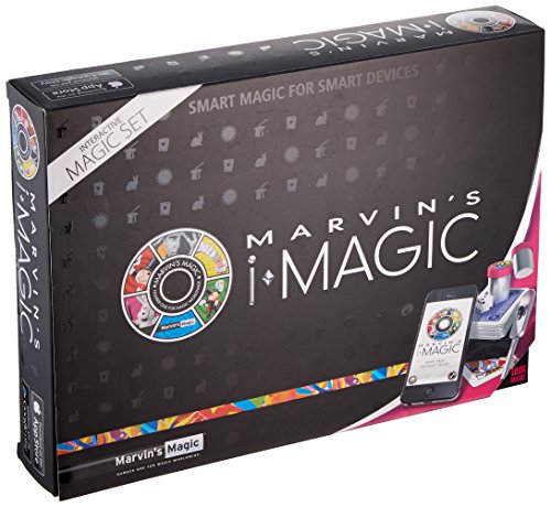 Marvin's iMagic Interaktive Box mit Tricks - erstaunliches smartes Magie-Set für Smartphones und andere Smart-Geräte (kompatibel mit Apple- und Android-Geräten), professionelle Magie leicht gemacht von Marvin's Magic