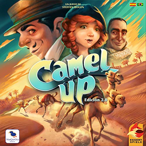 Camel Up 2.0 Spanisch und Portugiesisch MasQueOca Editions von MasQueOca Ediciones