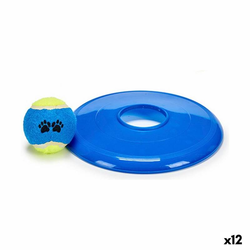 Hundespielzeug-Set Ball Frisbee Gummi Polypropylen (12 Stück) von Mascow