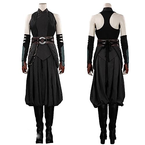 Masfrida Tano Kostüm für Erwachsene, Cospaly-Outfits, Cosplay, Damen, SW-Uniform, Kopfbedeckung, Halloween, Fullset (groß, Set-A) von Masfrida