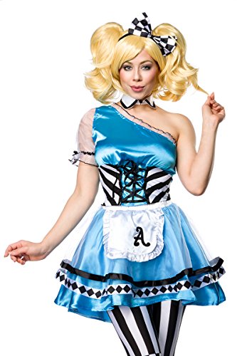 Mask Paradise Atixo Alice Kostümset - blau/schwarz/weiß, Größe Atixo:S-M Mask Paradise Atixo Alice Kostümset - blau/schwarz/weiß, Größe Atixo:S-M von Mask Paradise