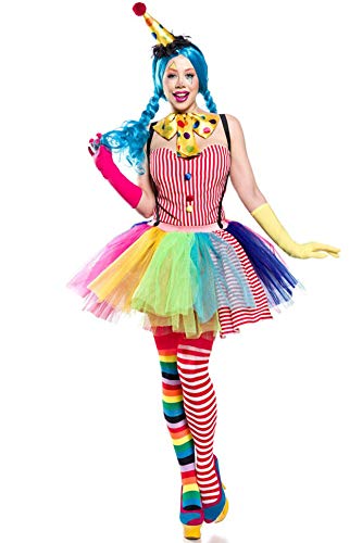 Mask Paradise Clown Girl, Kostümset für Damen, Größe: M von Mask Paradise