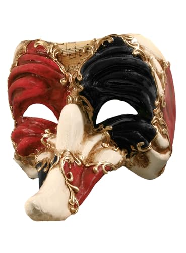 Batocchio colore - Zanni - Venezianische Maske - traditionell handgefertigt - Carnevale di Venezia von Maskworld