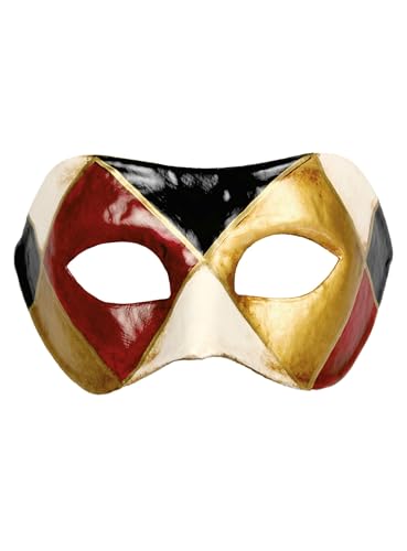 Colombina arlecchino classico - Venezianische Maske - traditionell handgefertigt - Carnevale di Venezia von Maskworld