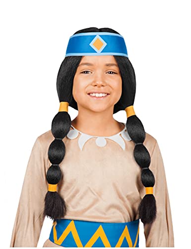 Maskworld Indianer-Stirnband Regenbogen Yakari-Lizenzartikel blau-gelb von Maskworld