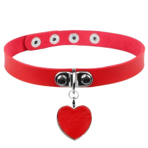 Halsband Hold On to Your Heart - Kostüm-Zubehör - Halloween, Karneval, CSD, Motto-Party, Cosplay von Maskworld