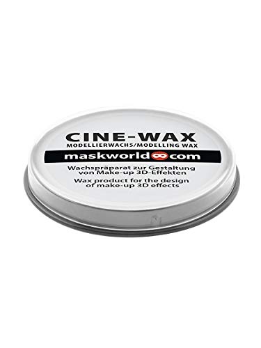 Maskworld Cine-Wax Modellierwachs Hautwachs für kleinere SFX & 3D Modellagen - 10g von Maskworld