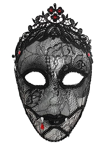 Venezianische Maske mit Spitze von Maskworld