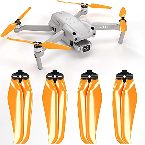 Master Airscrew Stealth Propeller kompatibel mit DJI Air 2S - Orange, 4 Stück von Master Airscrew