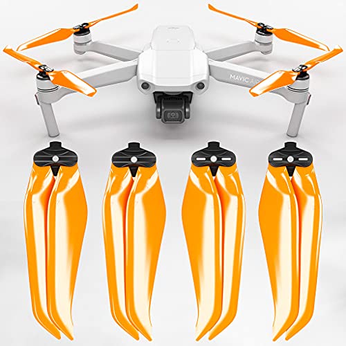 Master Airscrew Stealth Propeller kompatibel mit DJI Mavic Air 2 - Orange, 4 Stück von Master Airscrew