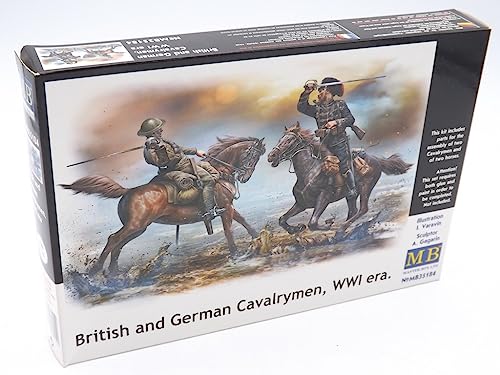 Master Box Ltd MB35184 Armee Figuren British and German cavalrymen,WWI era, verschieden von Master Box Ltd.