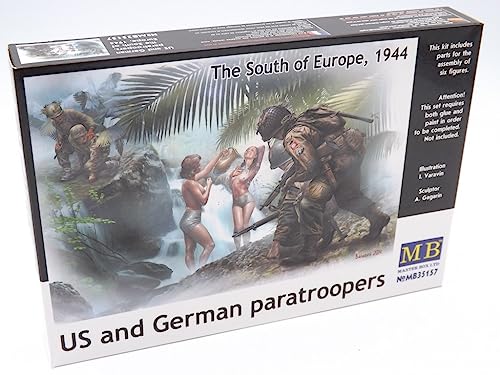 Master Box MB35157-1/35 US und German Paras, Südeuropa von Master Box Ltd.