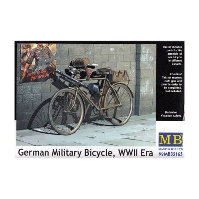 Master Box MB35165 - 1/35 Deutscher WKII Militärfahrrad von Master Box Ltd.