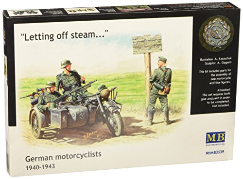 Master Box MB3539 - Figuren: German Motorcyclists 1940-42 von Master Box Ltd.