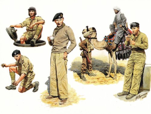 Master Box MB3564 - British Armored Troops Africa von Master Box Ltd.