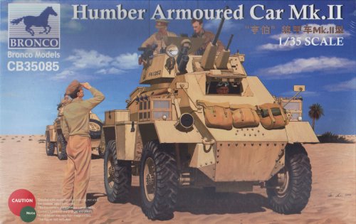 MasterBox CB35085-1/35 Humber Armoured Car Mk.II Britischer Panzer, Bronco Models von Master Box Ltd.