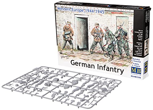 Masterbox MB3584 - 1/35 Deutsche Infanterie 1944-1945 von Master Box Ltd.