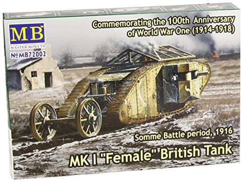 Masterbox MB72002-1/72 MK 1 Female Britischer Panzer, 1916 von Master Box Ltd.