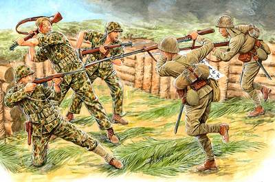 ´Bloody Atol´ Hand-to-hand fight, Tarawa von Master Box Plastic Kits