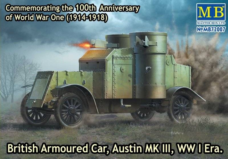 British Armoured Car Austin MK III von Master Box Plastic Kits