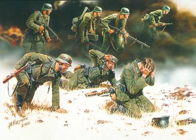 Deutsche Panzergrenadiere 1939-1942 von Master Box Plastic Kits