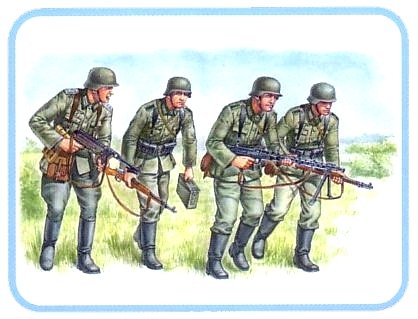 Deutsche Panzergrenadiere 1939-42 von Master Box Plastic Kits