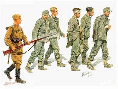 German Captives von Master Box Plastic Kits