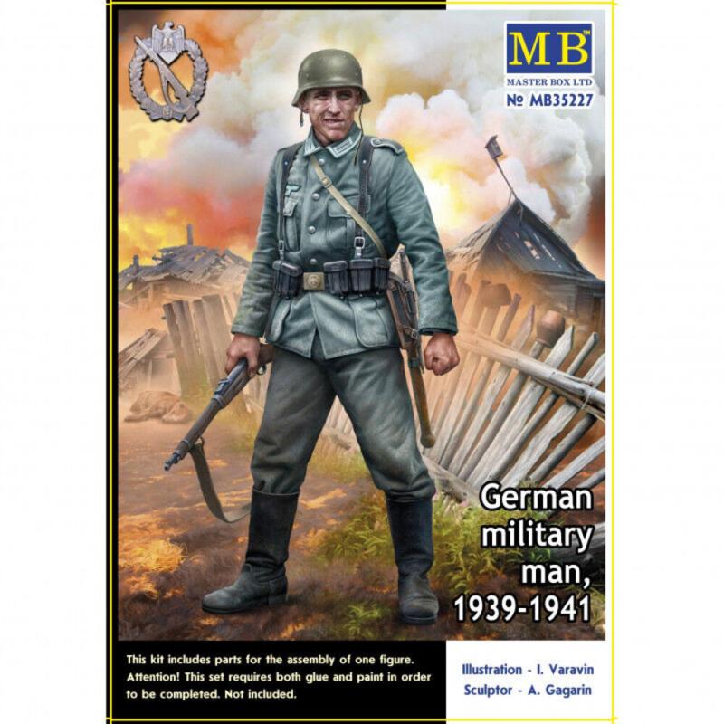 German military man, 1939-1940 von Master Box Plastic Kits