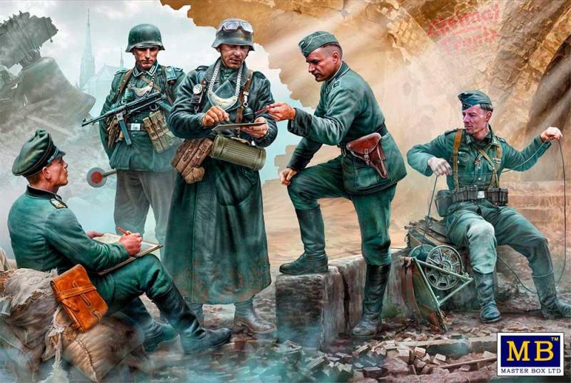 German military men, WWII era von Master Box Plastic Kits